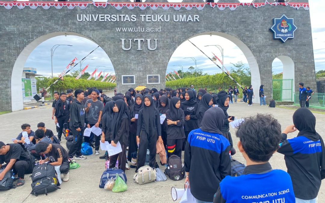 Mahasiswa Baru Ilmu Komunikasi Gelar Inauguration Camp 2025 di Panga